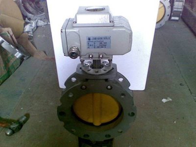 pneumatic butterfly valve
